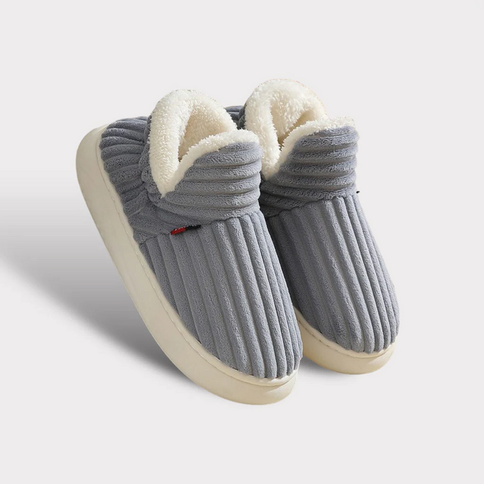 Cosycombe™ Fluffy Fleece Winter Slippers with Thick, Non-Slip Soles