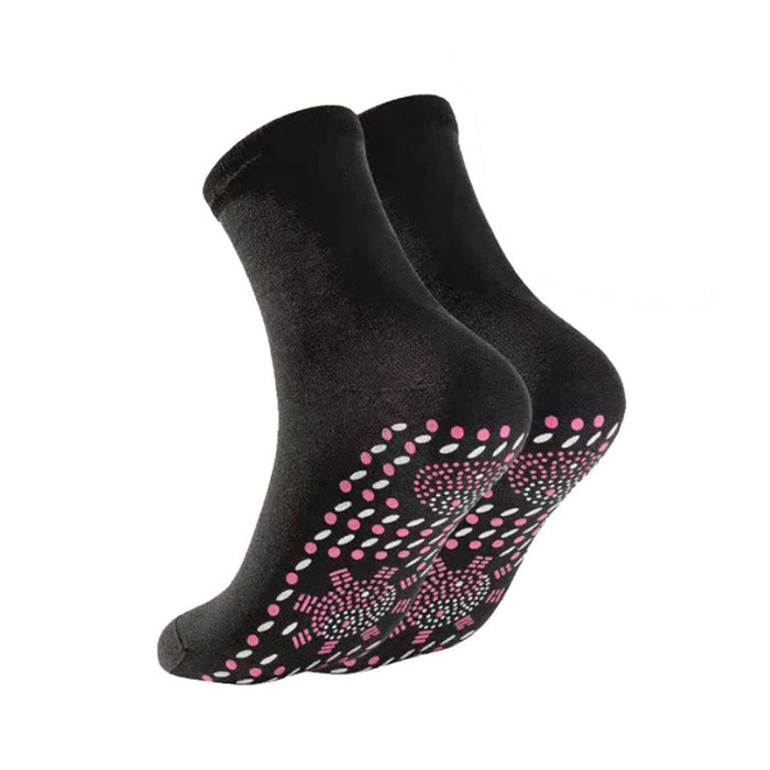 Cosycombe™ Self-Warming Tourmaline Socks with Acupressure-Style Texture