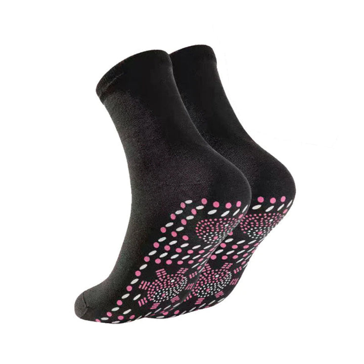 Cosycombe™ Self-Warming Tourmaline Socks with Acupressure-Style Texture