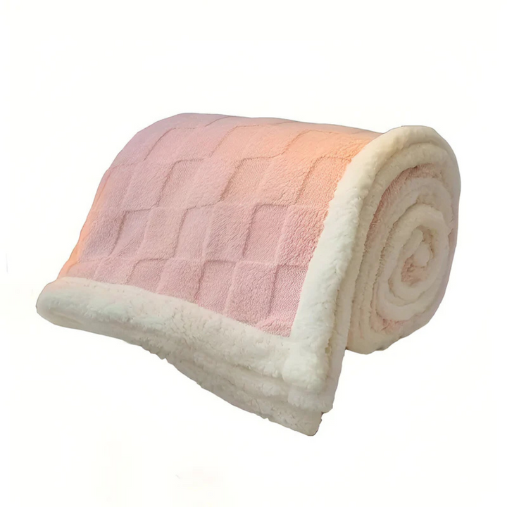 Cosycombe™ Double-Sided Fleece and Sherpa Blanket, Extra Warm Sofa Throw