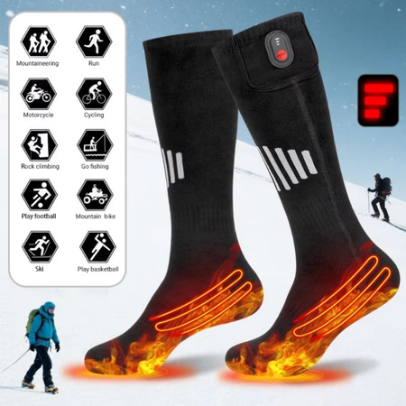 Cosycombe™ USB Rechargeable Heated Socks for Toes and Soles