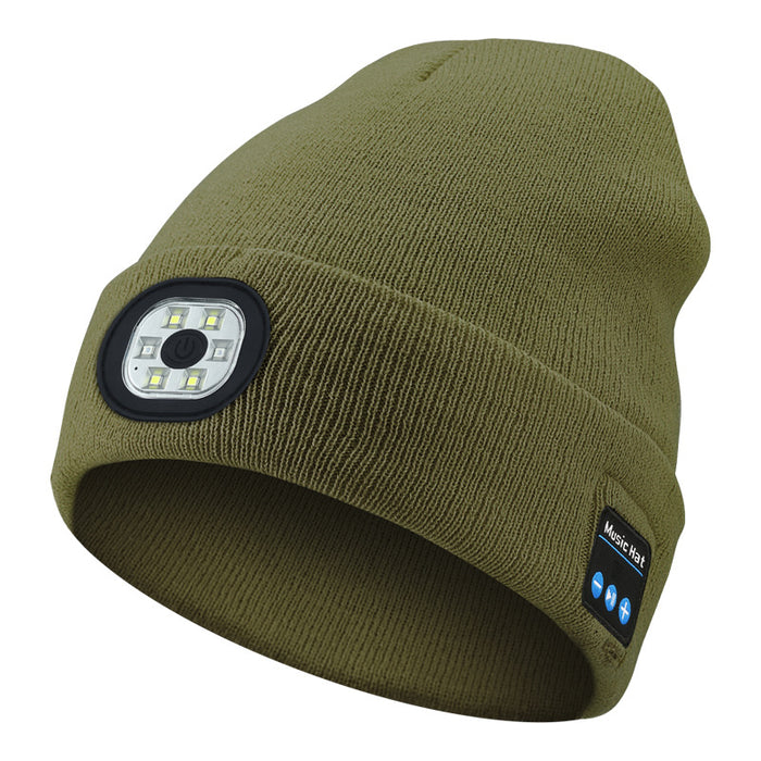 Cosycombe LED Light Beanie with Bluetooth Music