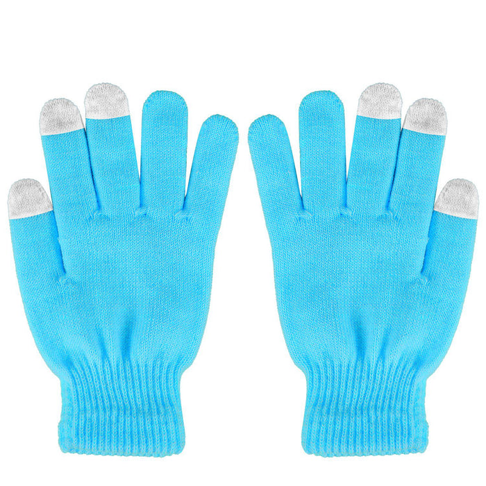 Cosycombe Touchscreen Knit Gloves with Three Smart Fingertips