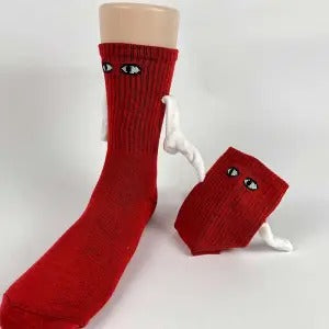 Cosycombe Couple Socks with Magnetic Hands That Hold