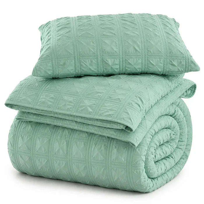 Cosycombe™ Pintuck Duvet Cover Set with Textured Finish, Wrinkle-Free