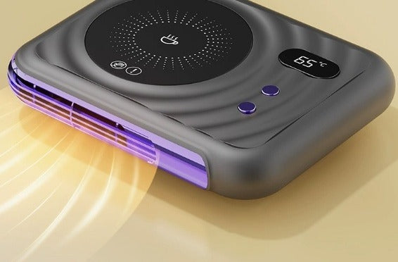 Cosycombe 2-in-1 mug warmer with warm-air hand warmer