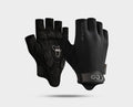 Padded half-finger cycling gloves with mesh back