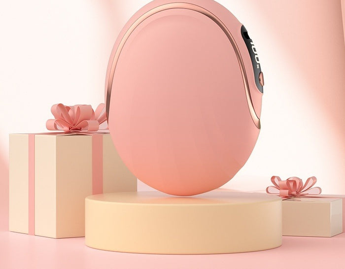Cosycombe Egg-Shaped Rechargeable Hand Warmer with Digital Display
