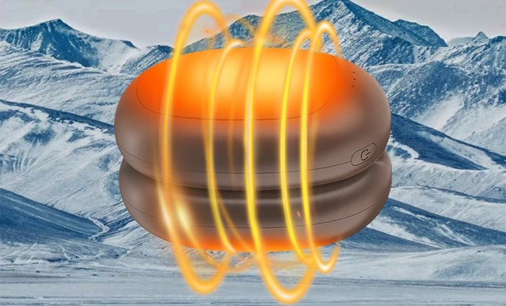 Rechargeable pocket hand warmers in four styles