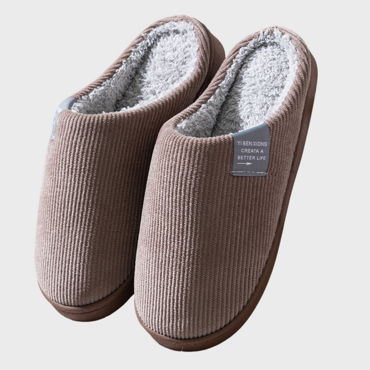 Cosycombe™ Soft Warm-Lined Slippers with Durable Easy Slip-On Sole