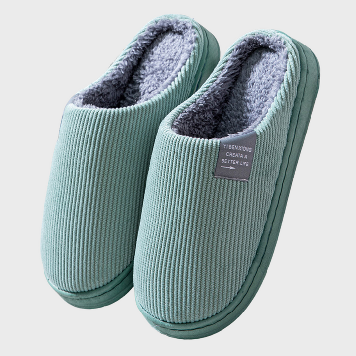 Cosycombe™ Soft Warm-Lined Slippers with Durable Easy Slip-On Sole