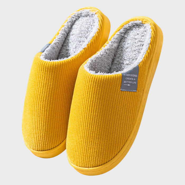 Cosycombe™ Soft Warm-Lined Slippers with Durable Easy Slip-On Sole