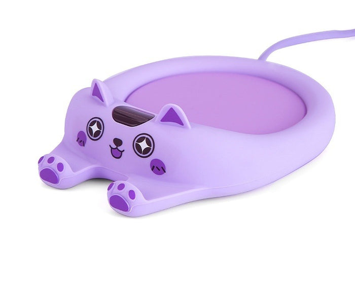 Cosycombe Cute Cat Shaped Cup Warmer Coaster in Five Colours
