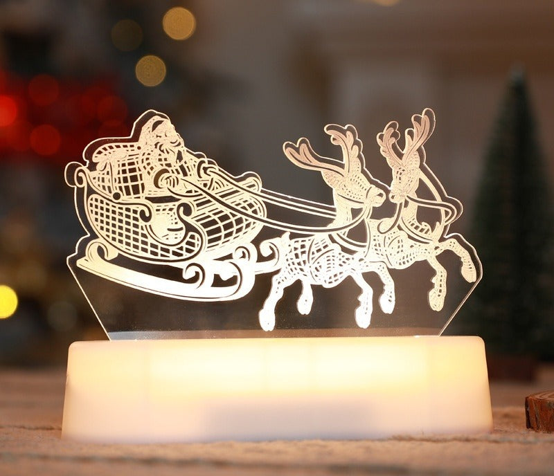 3D acrylic Christmas night light