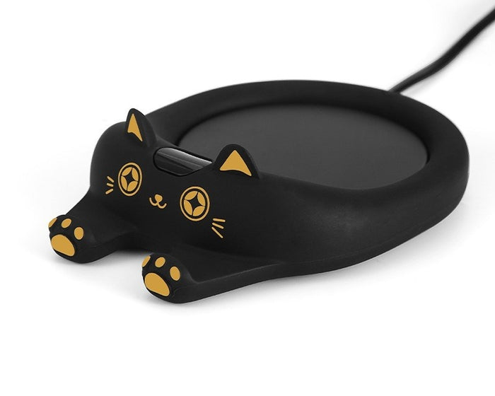 Cosycombe Cute Cat Shaped Cup Warmer Coaster in Five Colours