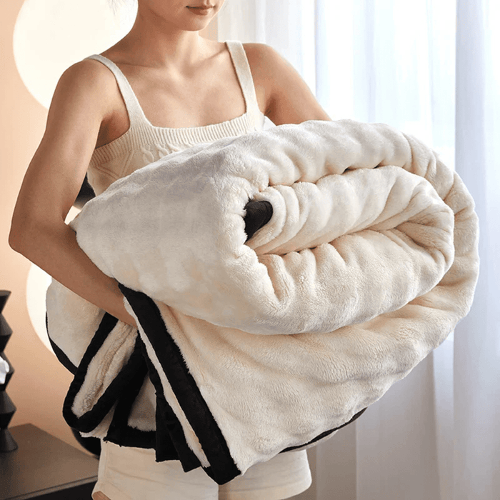 Cosycombe™ Double-Sided Plush Fleece Blanket, Ultra-Soft and Warm