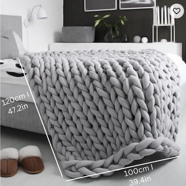 Cosycombe™ Quilted Weighted Sleep Blanket With Gentle Calming Pressure