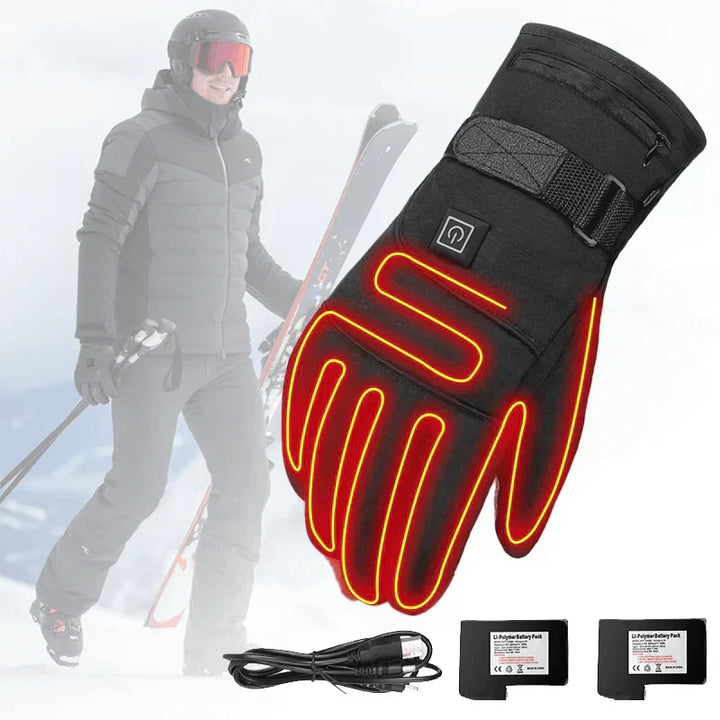 Cosycombe™ Heated Touchscreen Gloves with 3 Heat Levels