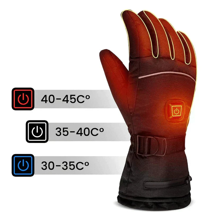 Cosycombe™ Heated Touchscreen Gloves with 3 Heat Levels