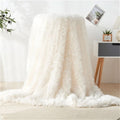 Cosycombe™ Silky Faux Fur Throw Blanket with Velvety Soft Warmth