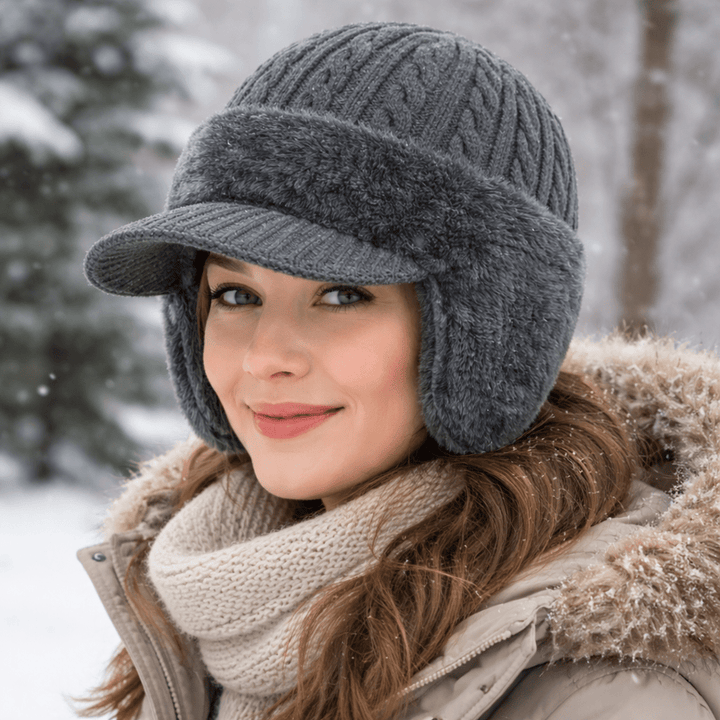 Cosycombe™ Extra Warm Trapper Hat with Built-In Ear Flaps