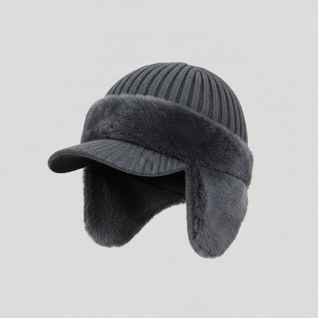 Cosycombe™ Extra Warm Trapper Hat with Built-In Ear Flaps