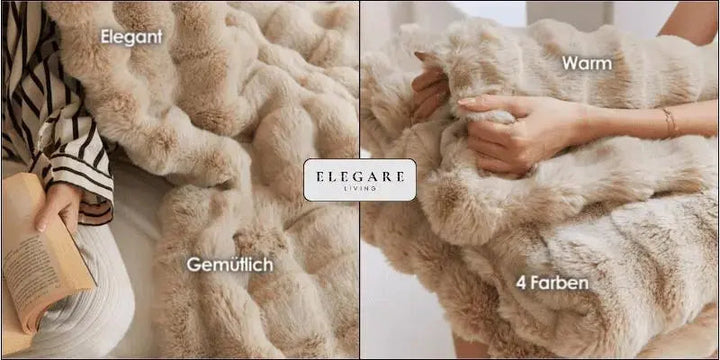 Cosycombe™ Fluffy Bubble Texture Blanket with Silky-Soft Feel