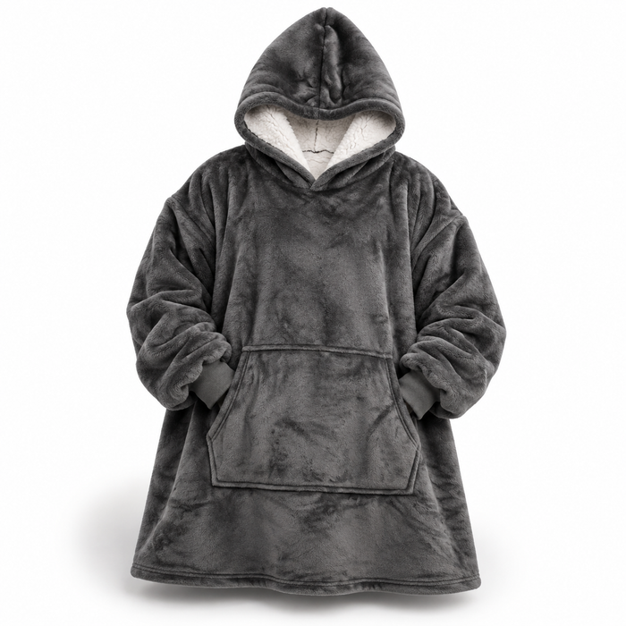 Cosycombe™ Ultra-Soft Oversized Sherpa Hoodie Blanket with Pocket