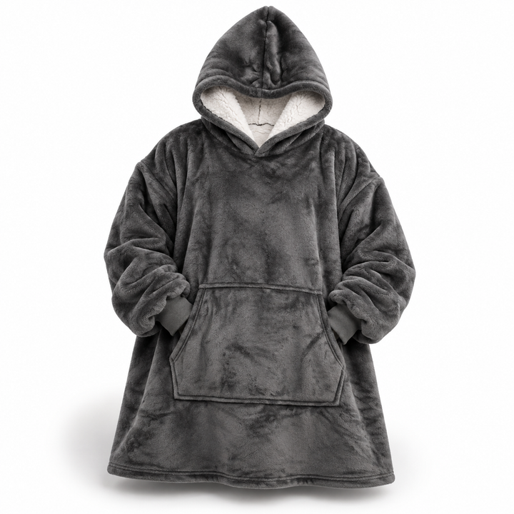 Cosycombe™ Ultra-Soft Oversized Sherpa Hoodie Blanket with Pocket