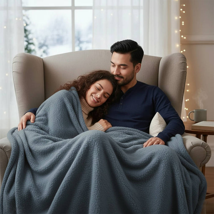 Cosycombe™ Waterproof Protective Blanket for Bed and Sofa, Soft Top
