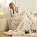 Cosycombe™ Plush Velour Throw Duvet Up to Twice as Soft as Fleece