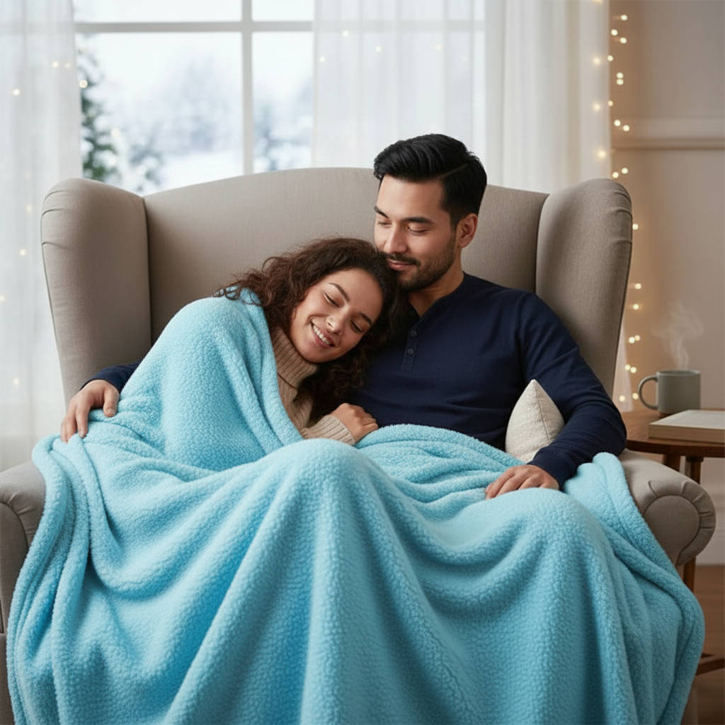 Cosycombe™ Waterproof Protective Blanket for Bed and Sofa, Soft Top
