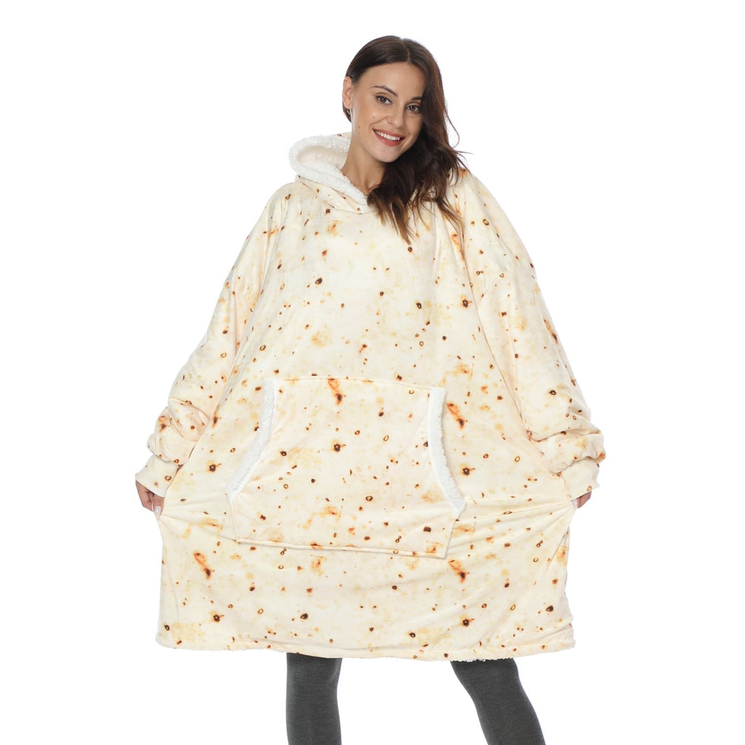 Cosycombe™ Fleece Hoodie Blanket with Big Hood and Pockets – One Size