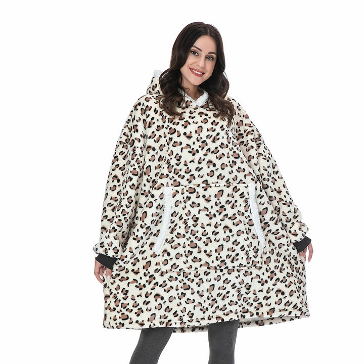 Cosycombe™ Fleece Hoodie Blanket with Big Hood and Pockets – One Size