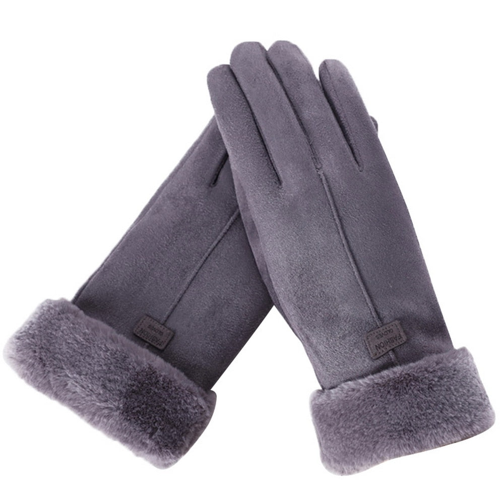Cosycombe™ Waterproof Touchscreen Winter Gloves with Fluffy Fleece Lining