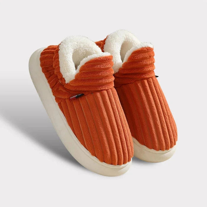 Cosycombe™ Soft Flannel Fleece Slippers with Non-Slip Soles