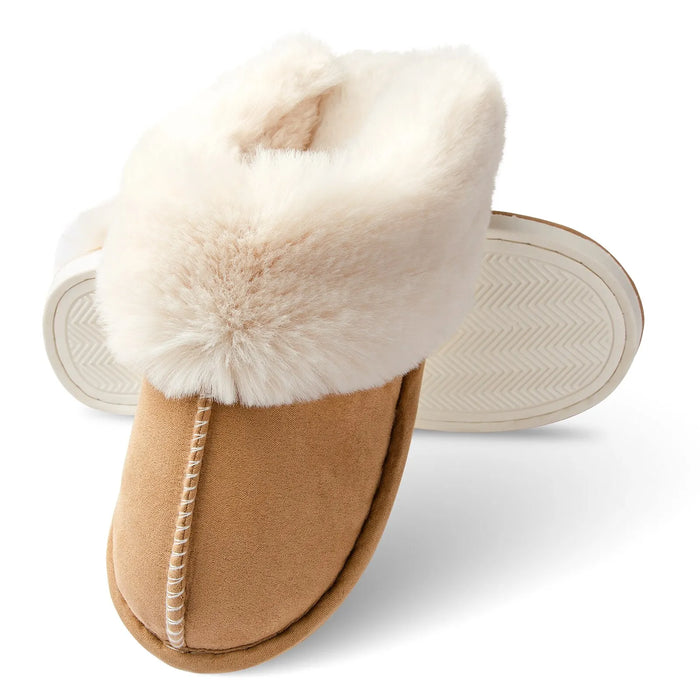 Cosycombe™ Women's Fluffy Winter Slippers with Memory Foam Insole