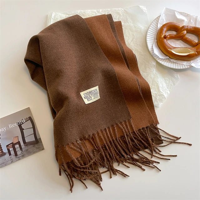 Cosycombe™ 100% Wool Winter Scarf – Super Soft and Warm for Men and Women