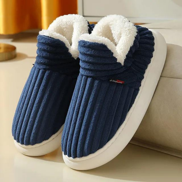 Cosycombe™ Cushioned Winter Slippers with Thick Non-Slip Soles