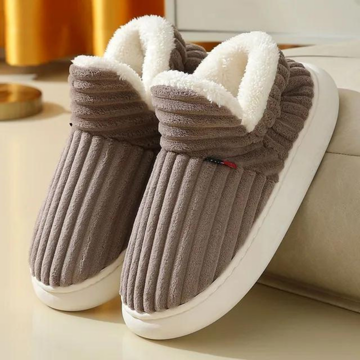 Cosycombe™ Cushioned Winter Slippers with Thick Non-Slip Soles