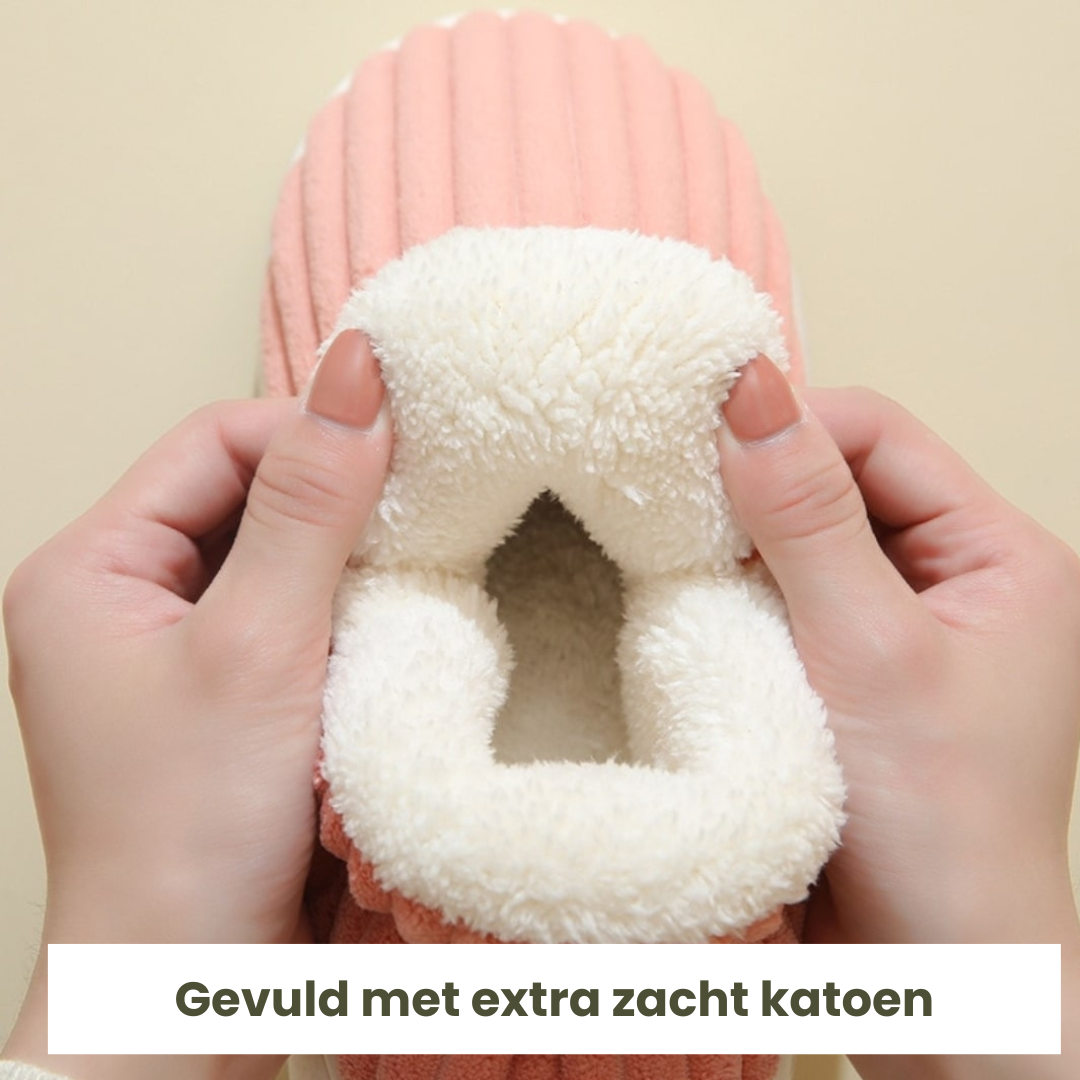 Cosycombe™ Cushioned Winter Slippers with Thick Non-Slip Soles