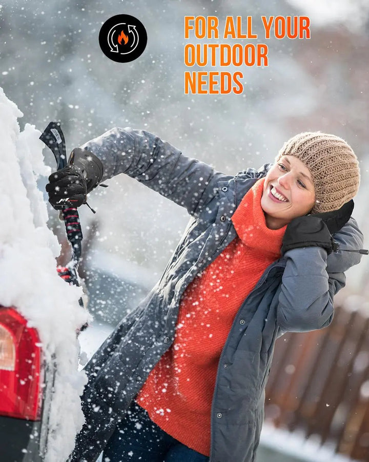 Cosycombe™ Waterproof Rechargeable Heated Ski Gloves