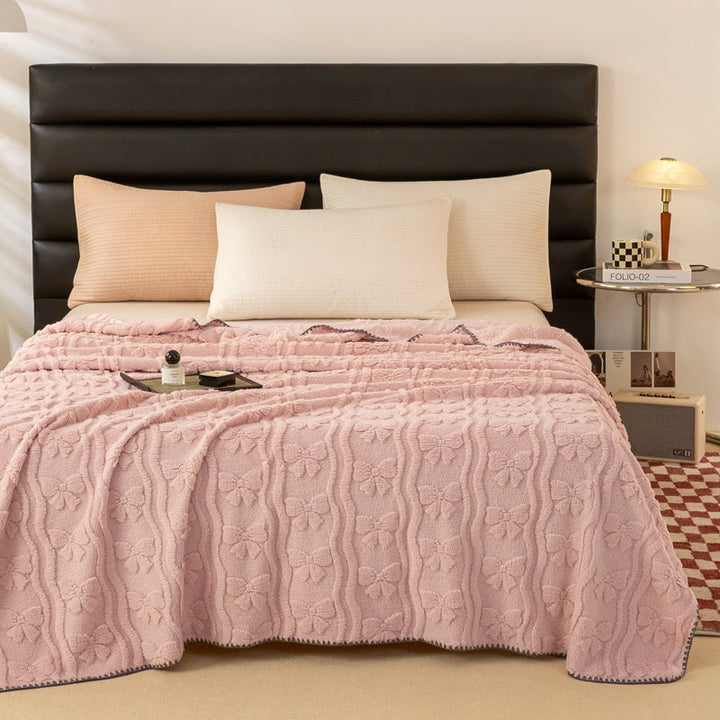 Cosycombe™ Soft Floral Blanket for Bed and Sofa, Machine Washable