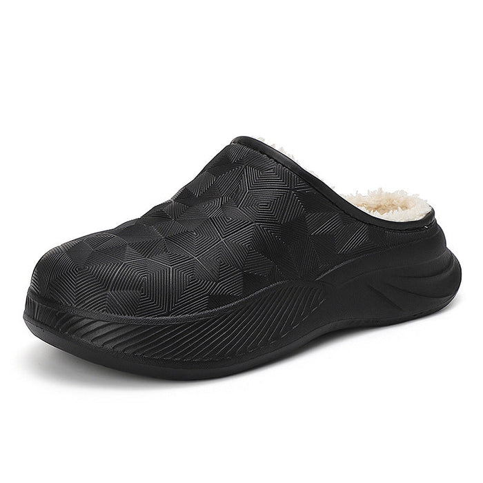 Cosycombe™ Women's Sheepskin Lined Slippers with Non-Slip Rubber Sole