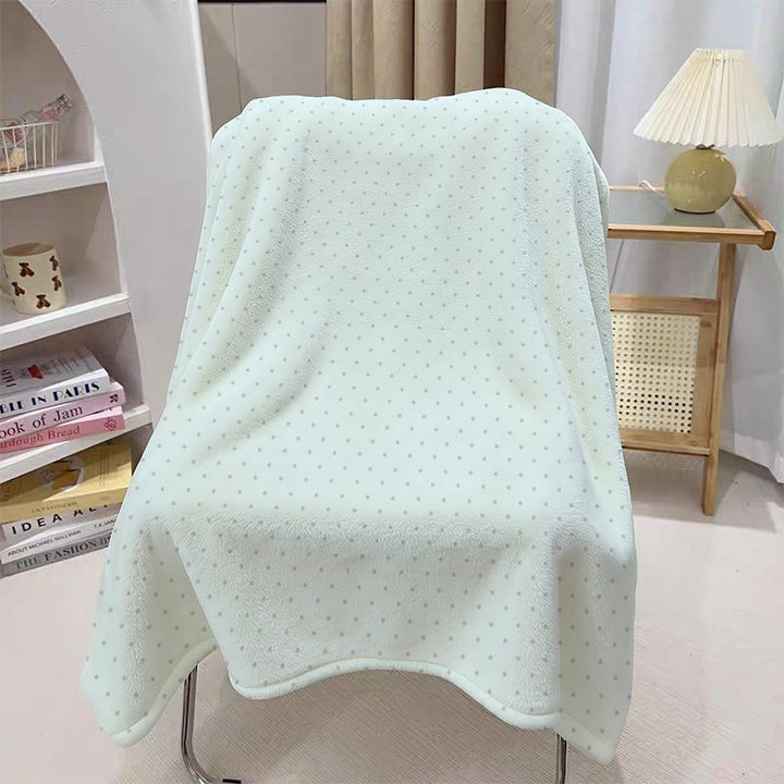Cosycombe™ Polka Dot Throw Blanket in Soft Pastel Shades