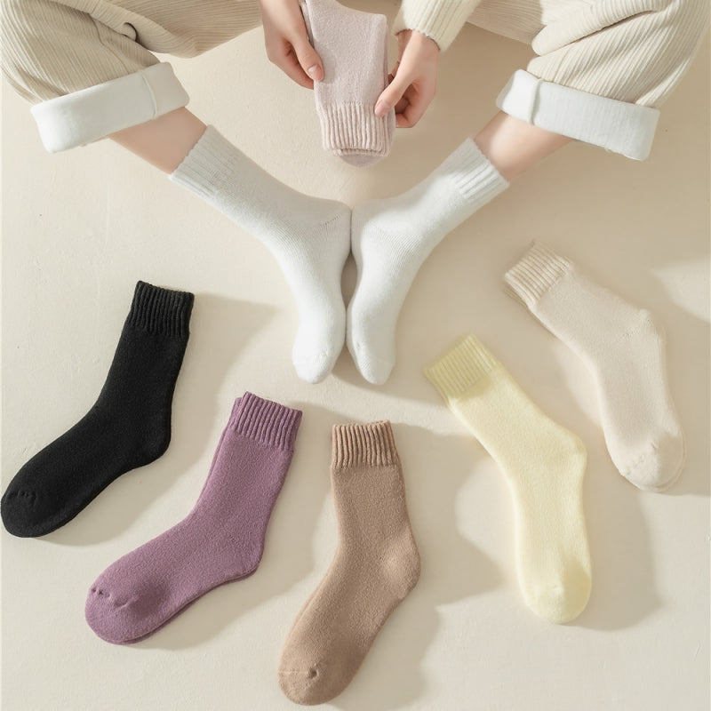 Cosycombe™ Fleece-Lined Thermal Socks, Pack of 3 Pairs