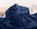 Cosycombe™ Women's Hooded Fleece Blanket, Generous 120 x 180 cm Wrap