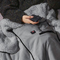 Cosycombe™ Women's Heated Snuggle Blanket with Hood and Pockets