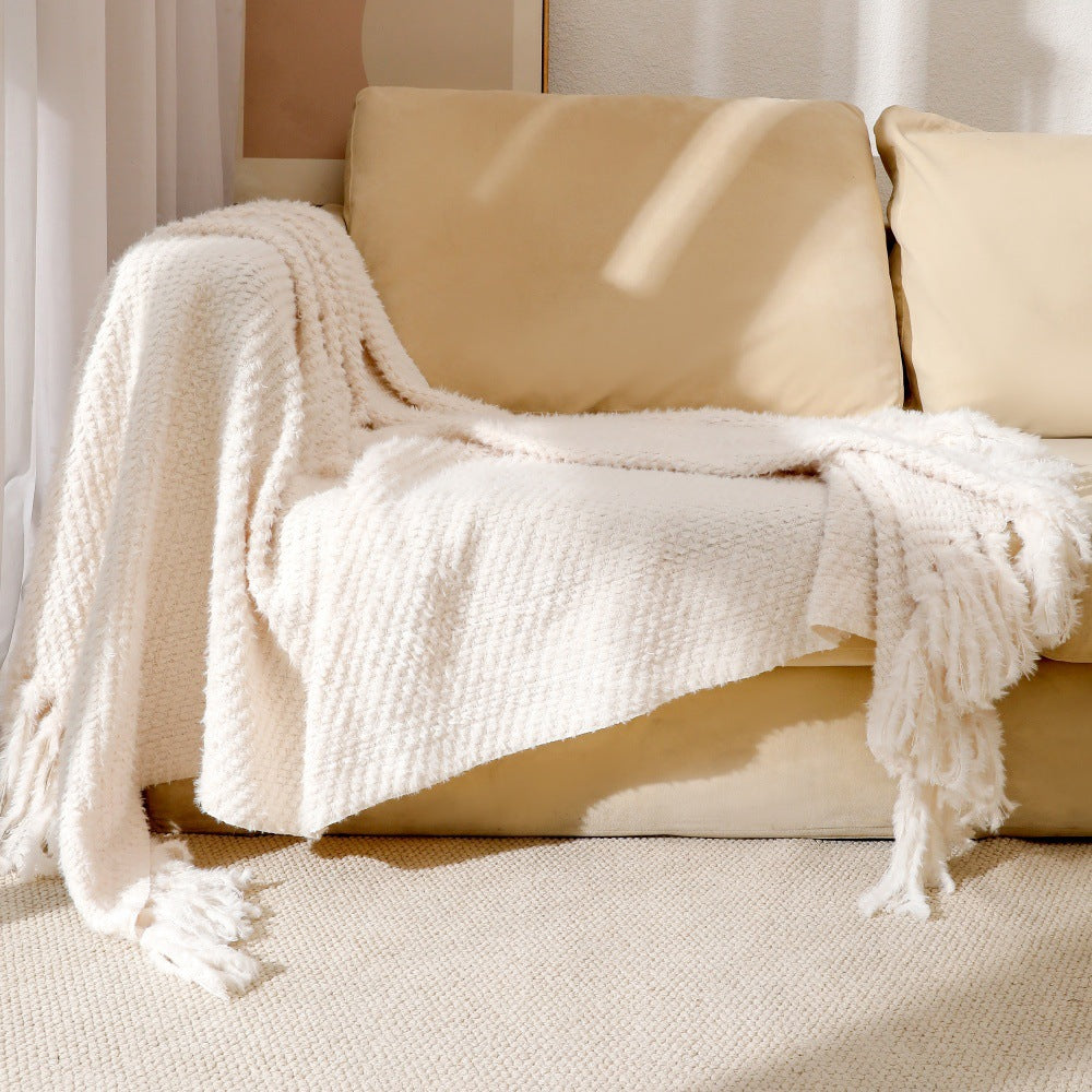 Cosycombe™ Luxurious Textured Throw Blanket with a Soft Plush Feel