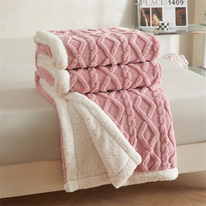 Cosycombe™ Velvety Microfibre Throw Blanket, Large Enough to Wrap Up